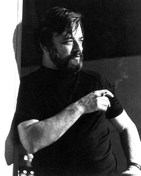 Autographed publicity photo of Stephen Sondheim from 1976. [Wikipedia]